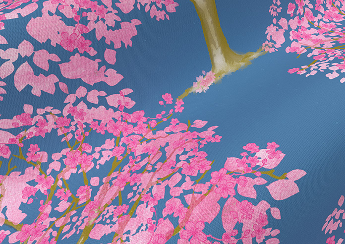 Classic Woodland, Ocean - Twist&Fit Roman Blind - Image 4